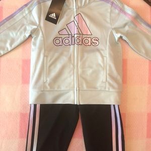 New with tag: 2 piece Adidas track suit